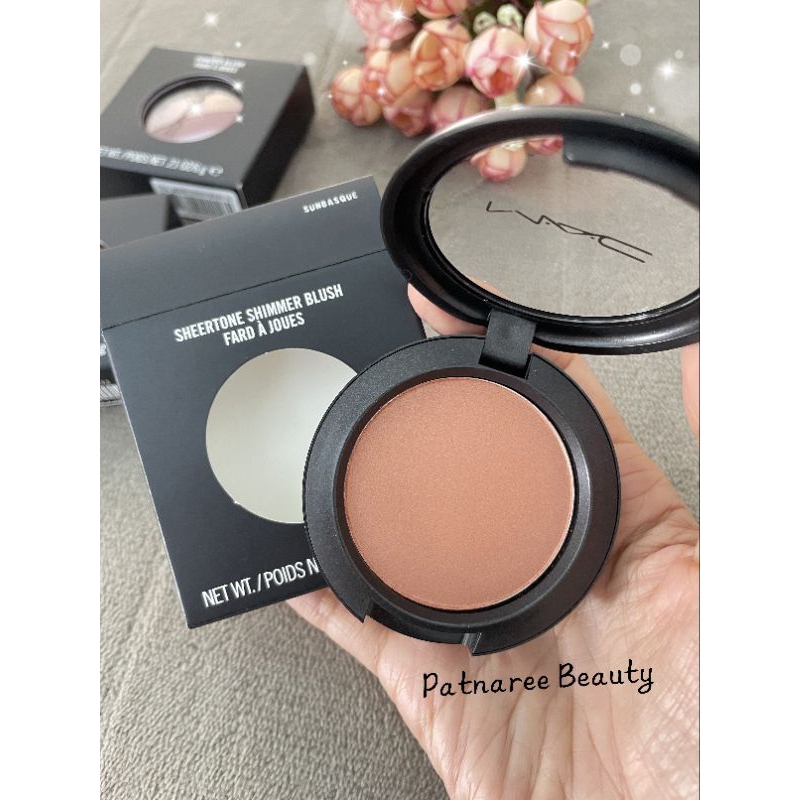 ปัดแก้ม ป้ายไทย🍀 Mac Powder Blush สี Sunbasque Shopee Thailand