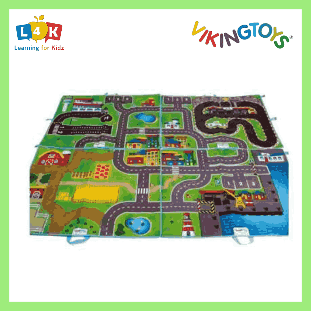Playmat floor display (แบรนด์ Viking Toys) Shopee Thailand