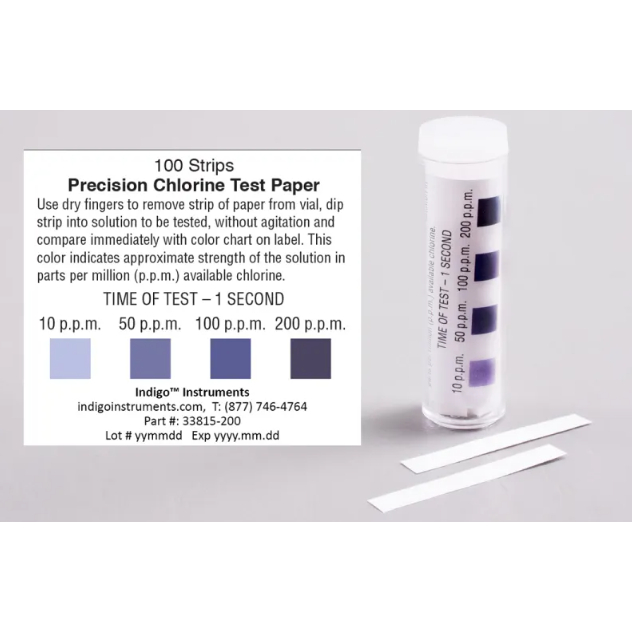 กระดาษวัดค่าคลอรีน กระดาษทดสอบคลอรีน กระดาษทดสอบค่าคลอรีน Chlorine Test ...