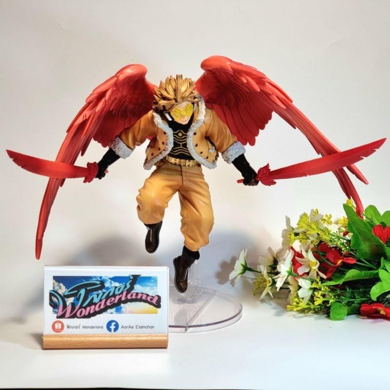 thumbnail interactive-video image 1 of Hawks Figure – My Hero Academia – Top Five Bandai Ichibankuji Prize (Used, Very Good) 1 of 1