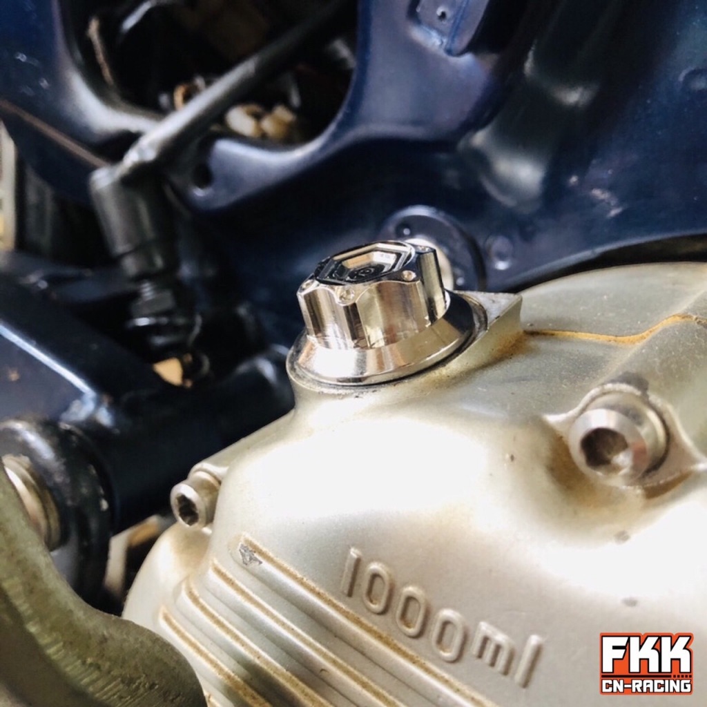 น็อตอุดน้ำมันเครื่อง เลสแท้ Honda Yamaha / X-max RC80 RC100 งานคุณภาพ ...