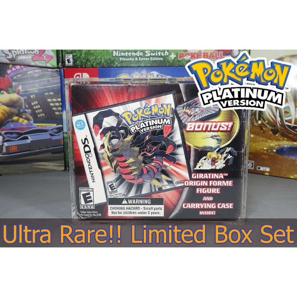Pokemon Platinum (US) Limited Box GAME NINTENDO DS/ Pokemon 3ds