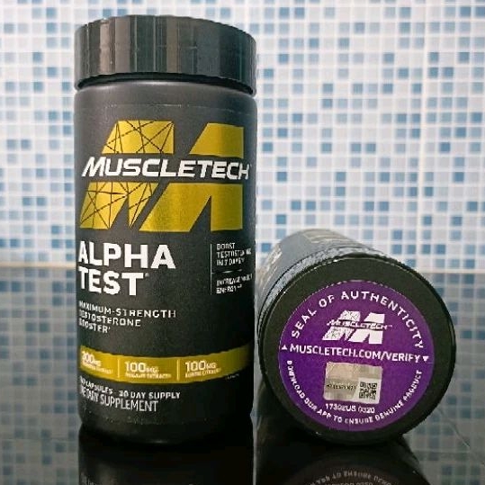 Muscletech Alpha Test 120 Cap . | Shopee Thailand