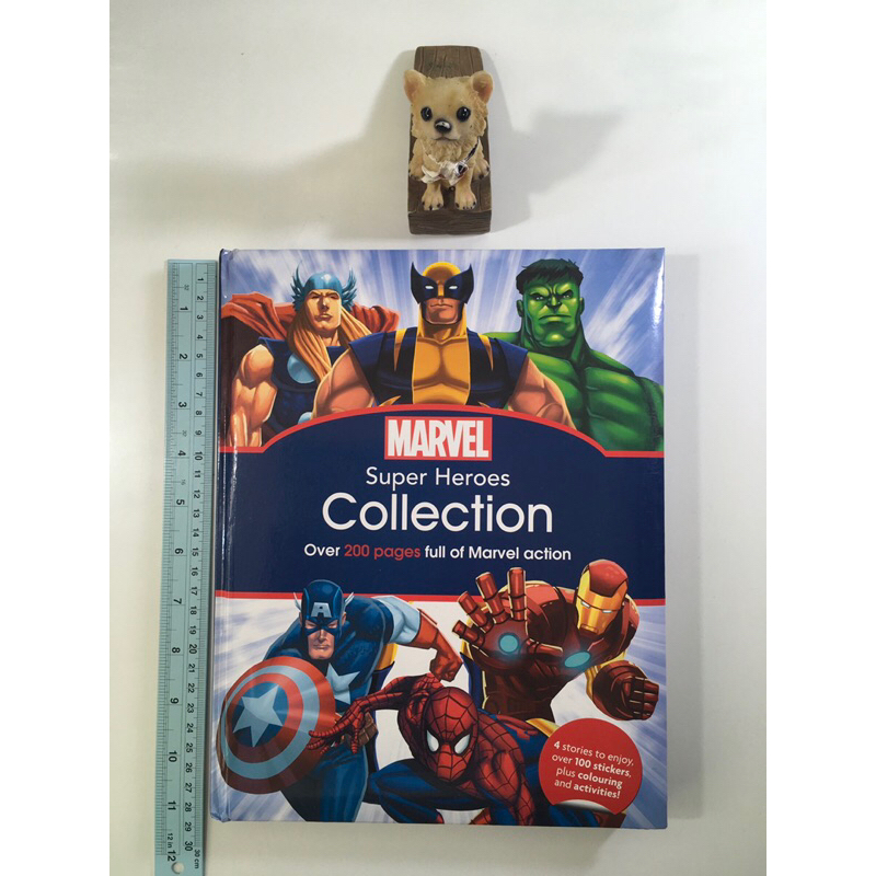Marvel Super Heroes Collection 4 stories หนังสือภาษาอังกฤษมือสองปกแข็ง ...