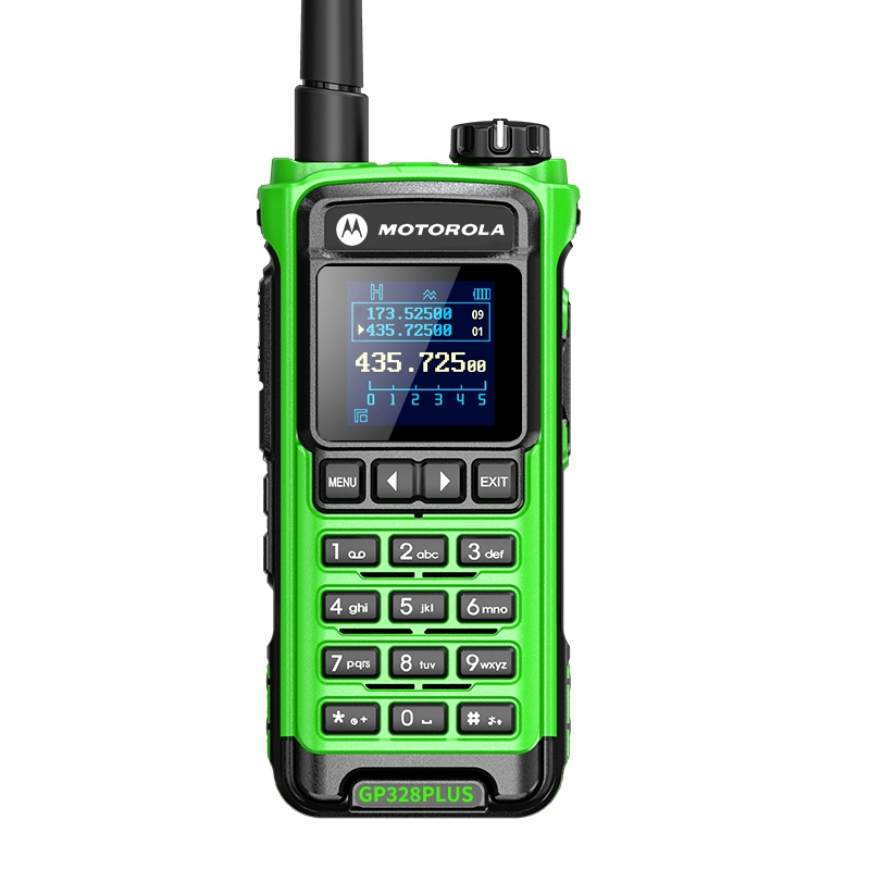 Motorola GP-328 Plus กำลังส่ง 10W AM/FM VHF/UHF 256 ช่อง 5800mAh ...