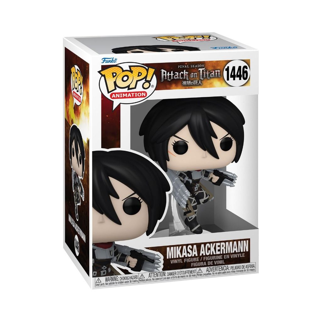 ⚔️ [ Sasageyo! ] ⚔️ Funko Attack on Titan Final Season - Eren, Mikasa ...