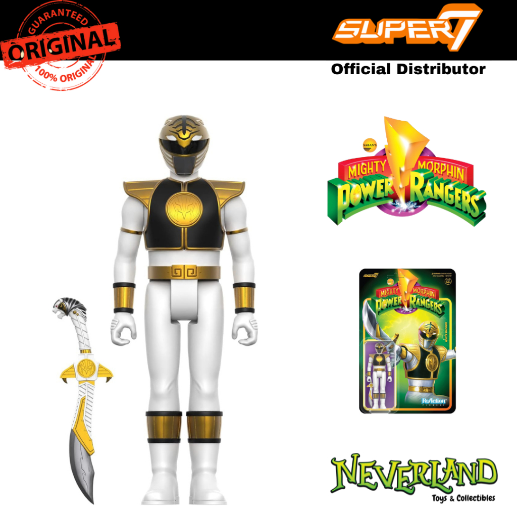Figura De Acción Super7 Mighty Morphin Power Rangers Dragonz