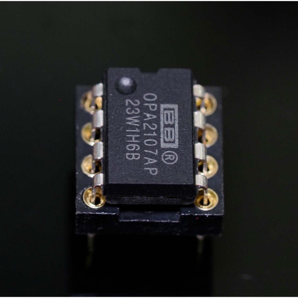 Dual OP-AMP ออปแอมป์ OPA2107AP ตัวถังพลาสติก ผลิตที่ Korea ของแท้ พร้อม ...