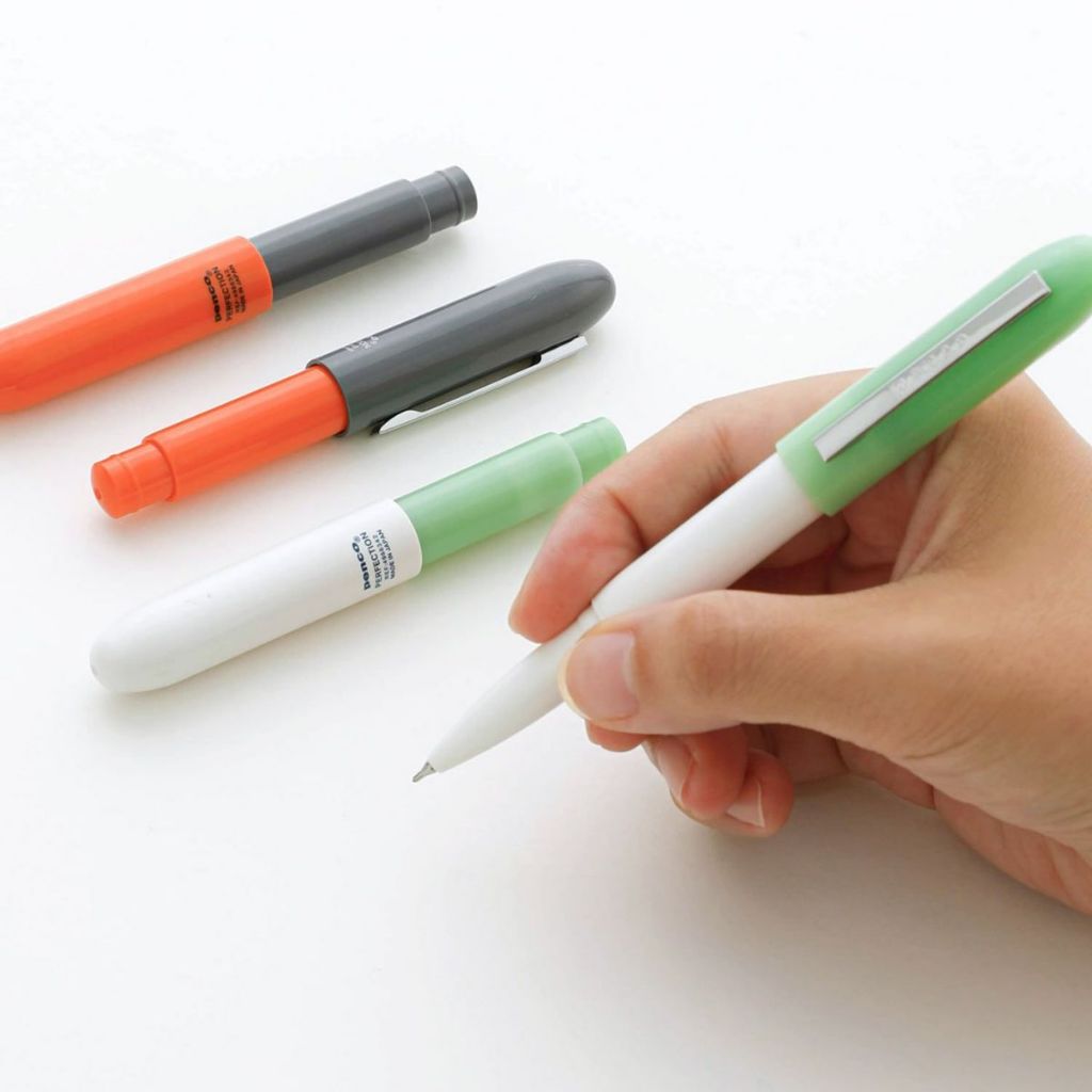 penco Bullet Pencil Light White (HFT196-WH) / ดินสอกด รูปทรงกระสุน รุ่น ...