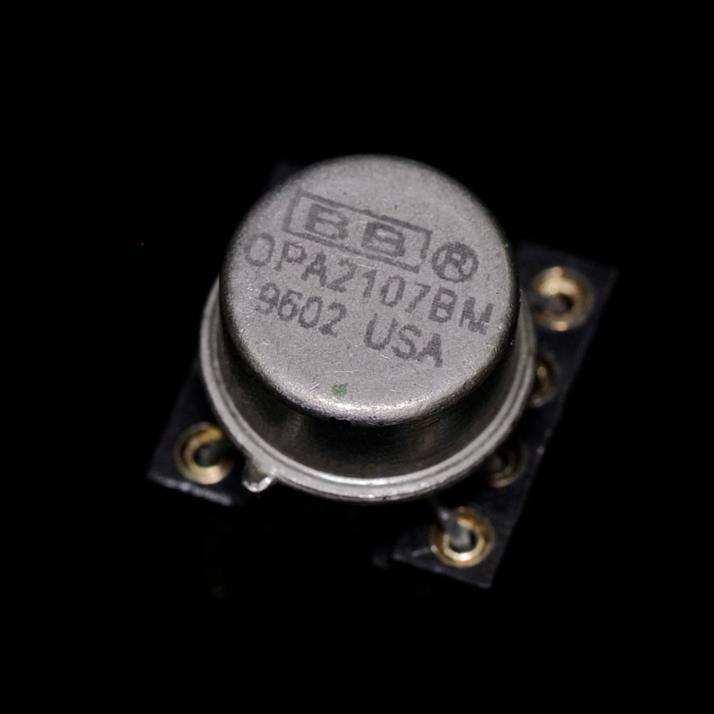 Dual OP-AMP ออปแอมป์ OPA2107BM ตัวถังเหล็ก ผลิตที่ U.S.A. ของแท้ พร้อม ...