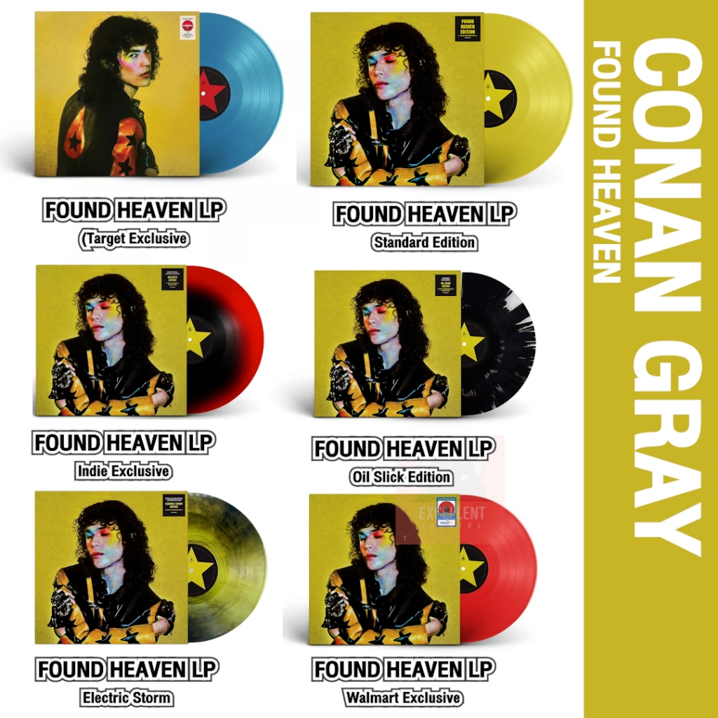 ️ Pre-Order แผ่นเสียง : CONAN GRAY - FOUND HEAVEN | Shopee Thailand