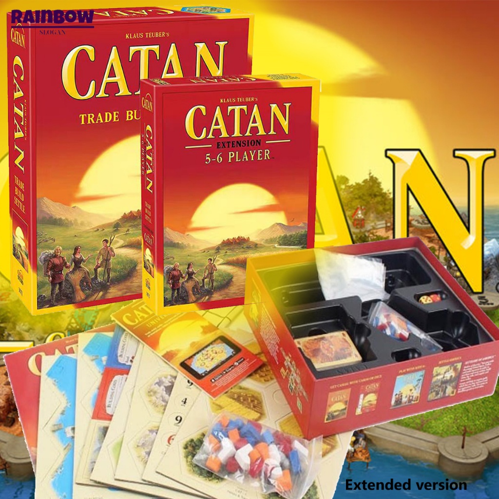Catan Board game บอร์ดเกม คาทาน Shopee Thailand