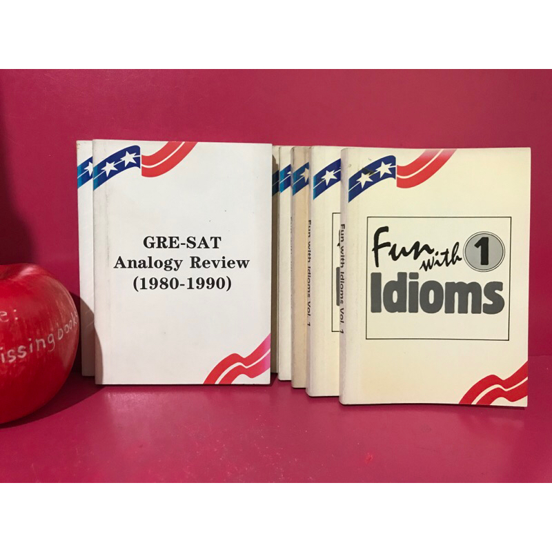 GRESAT Analogy Review , Fun with Idioms หนังสือภาษาและพจนานุกรม