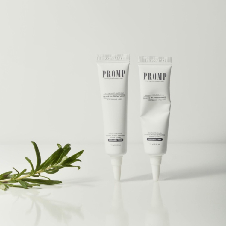 [แพ็คคู่] PROMP Leave-in Hair Repair Cream Travel Size (15 ml) - ใช้ ...