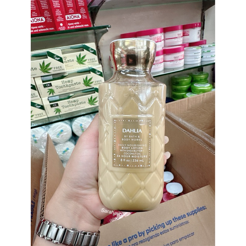 Bath and Body Works Dahlia Super Smooth Body Lotion 236ml. แท้ Shopee
