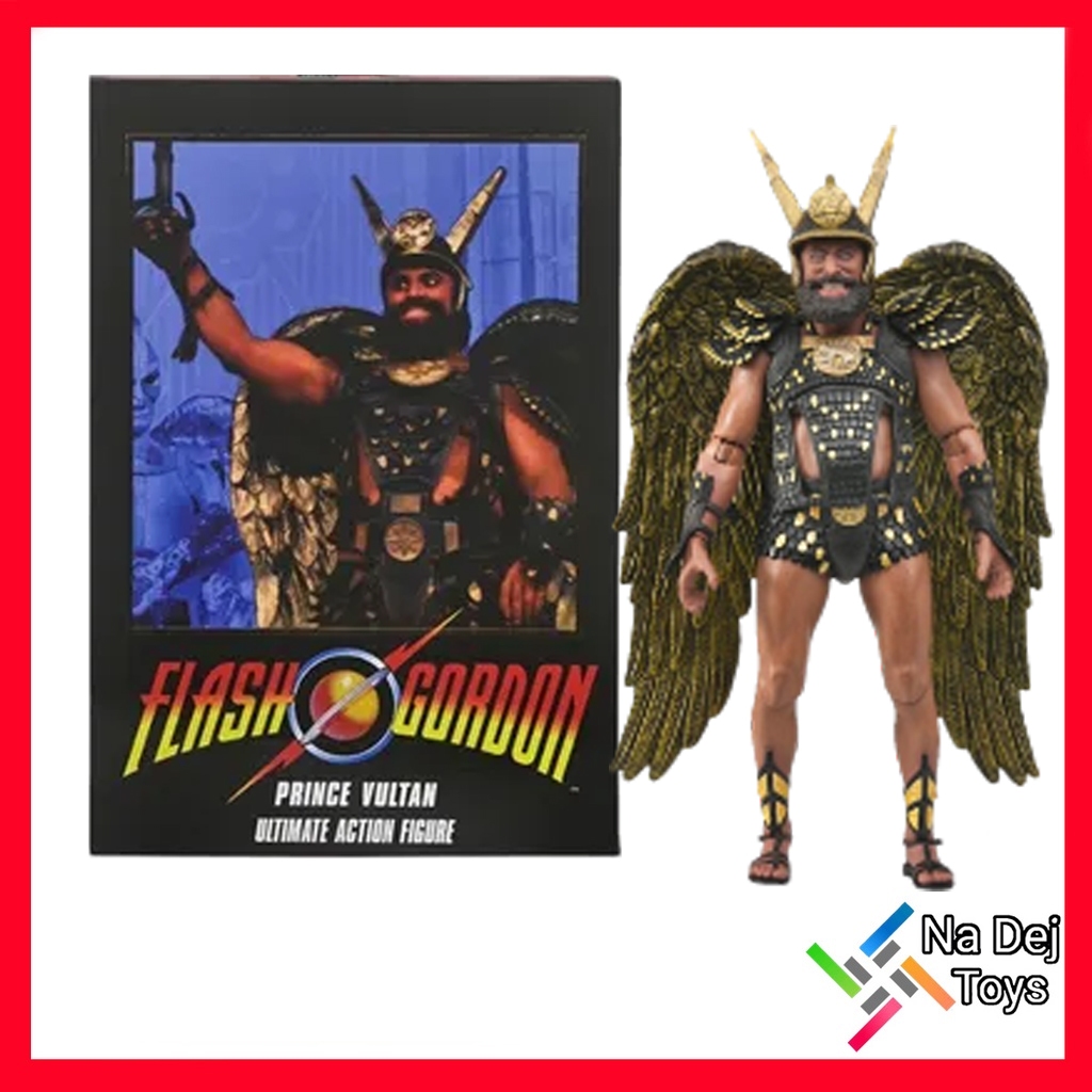 NECA Flash Gordon (1980) Vultan 7” Figure แฟลช กอร์ดอน (1980) โวลตัน 7 ...