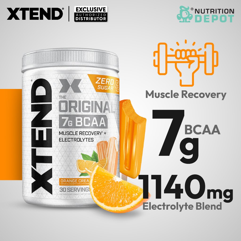 Scivation Xtend BCAA + Electrolytes 30srv กรดอะมิโนป้องกันกล้ามเนื้อ