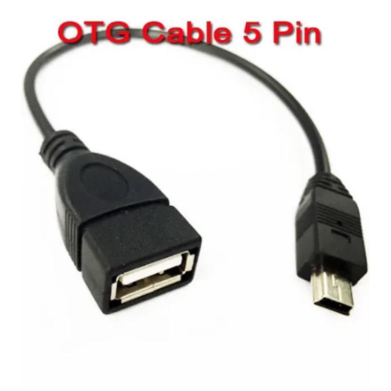 อะแดปเตอร์ใหม่ Mini5Pin USB OTG สำหรับ Samsung HTC Android สายถ่ายโอน ...