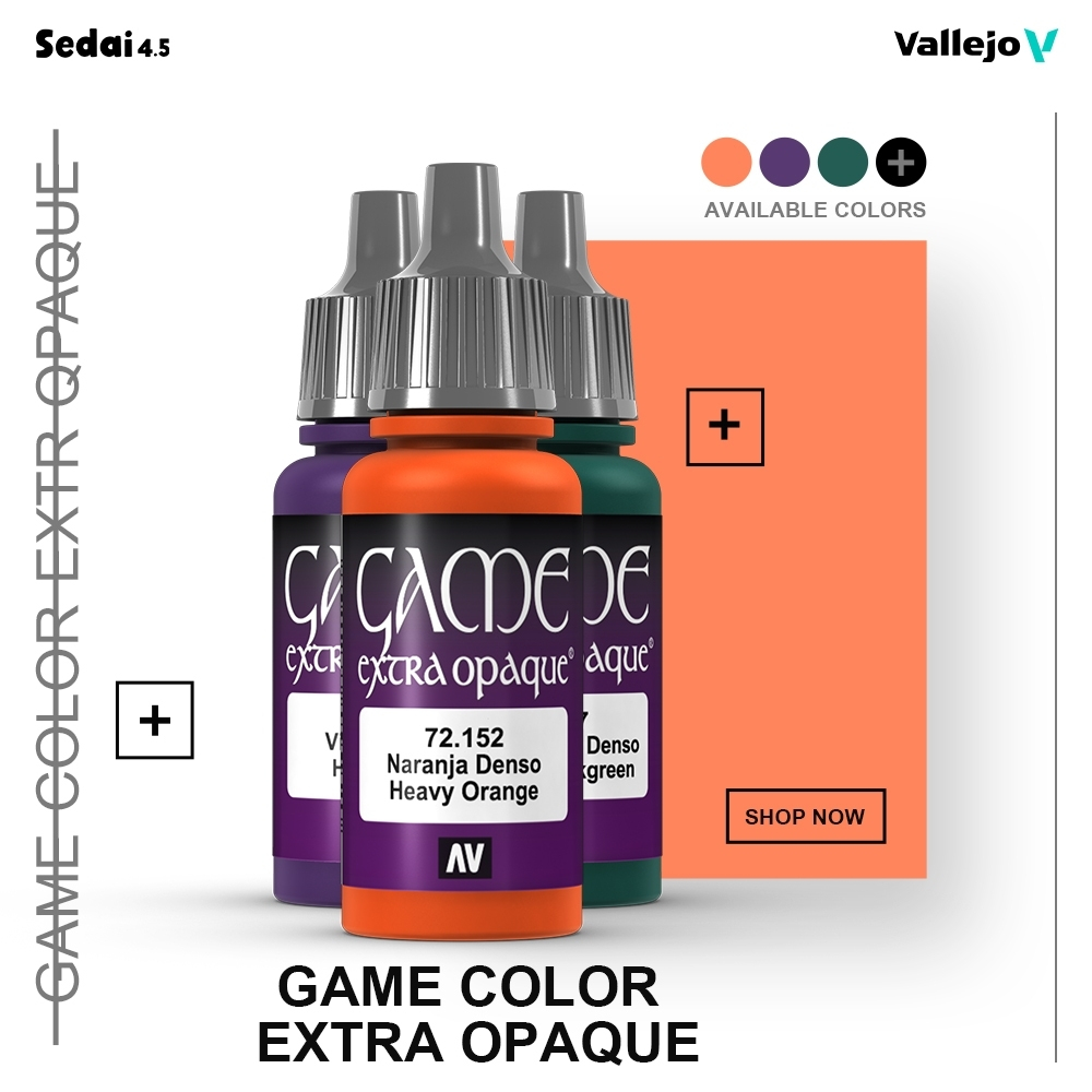 [Vallejo] Game Color (Extra Opaque) Shopee Thailand