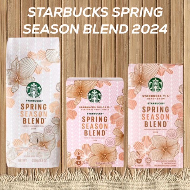 Starbucks Spring Season Blend 2024 Shopee Thailand