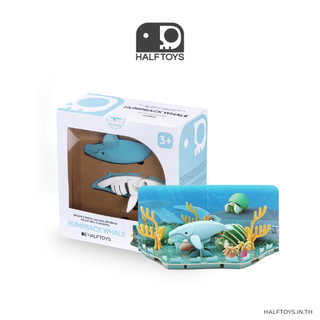 HALFTOYS (ฮาล์ฟทอยส์) Half Ocean : Humpback Whale (Diorama) ของเล่น ...