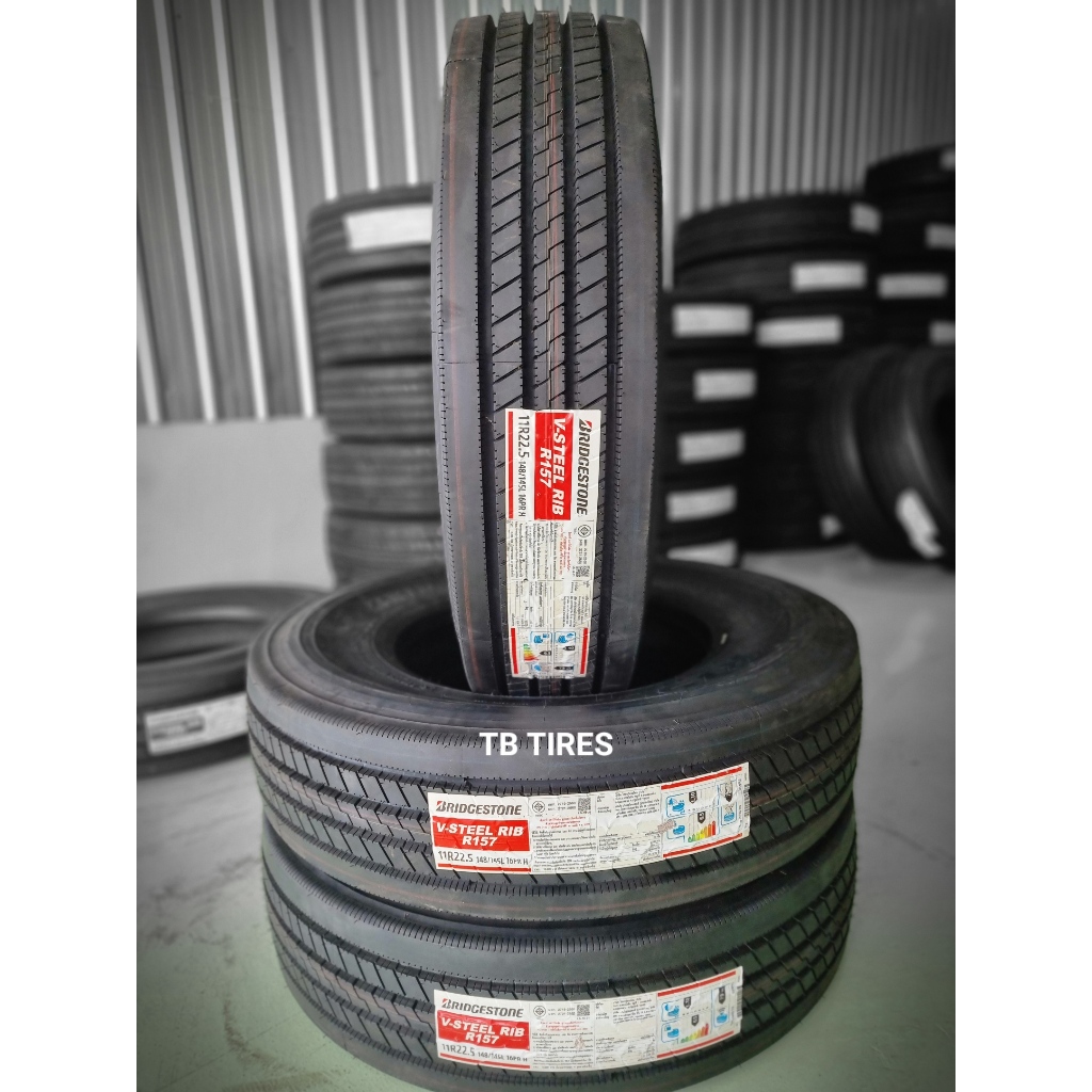 ยางรถบรรทุกเรเดียล 11R22.5 BRIDGESTONE R157 ปี 2024 | Shopee Thailand