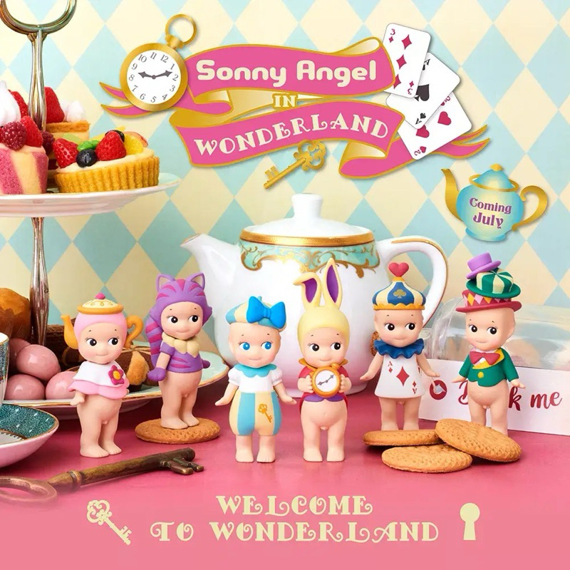 Sonny Angel Wonderland Series Mad Hatter Mini Figure – Authentic Designer Toy (Without Box)