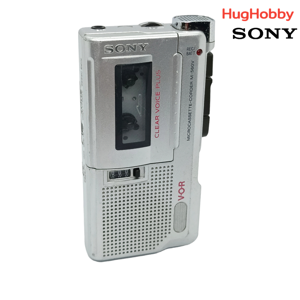 「ซาก/อะไหล่」Sony M560V Microcassette Recorder ไฟเข้า เทปไม่หมุน ขายตาม
