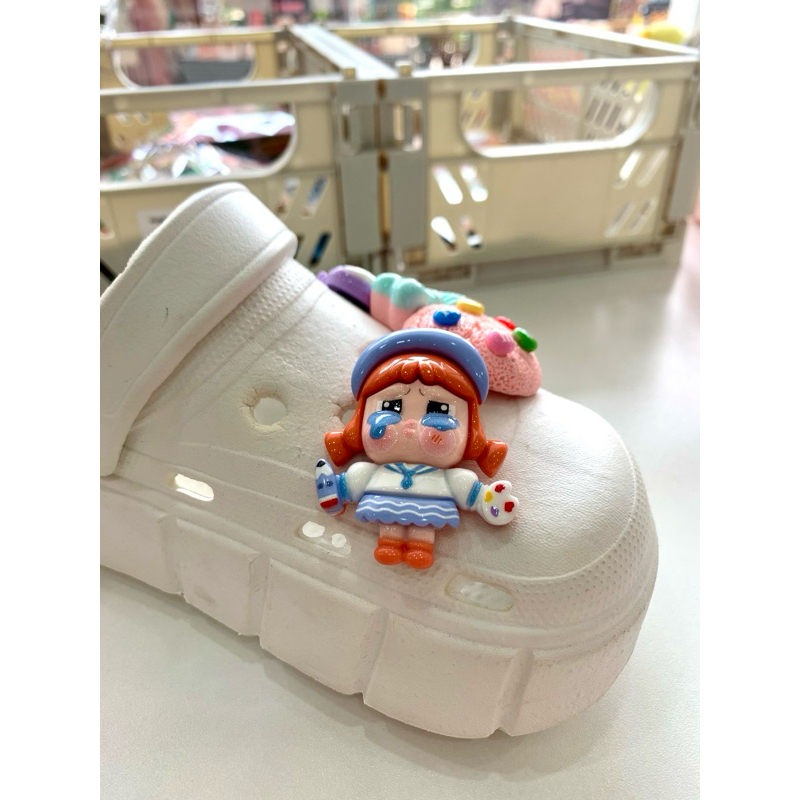 พรีเมี่ยม ตัวติดรองเท้าครอคส์ Jibbitz Crocs Cry รวมมิตร รวมฮิต แล้วจะ
