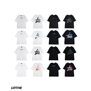 URTHE - เสื้อยืด สกรีนลาย รุ่น DFT BOX LOGO 2.0