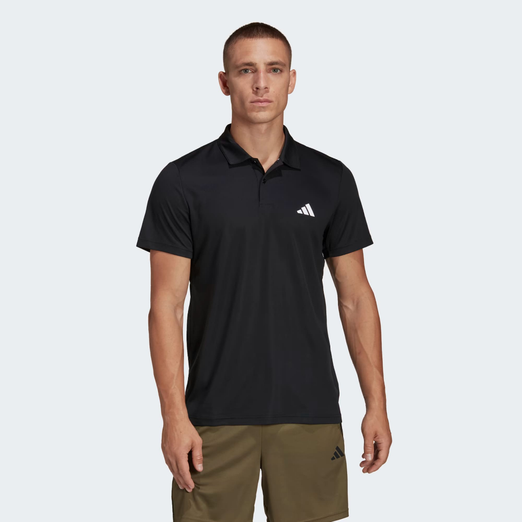 Adidas Train Essentials Training Polo Shirt 3 Shopee Thailand