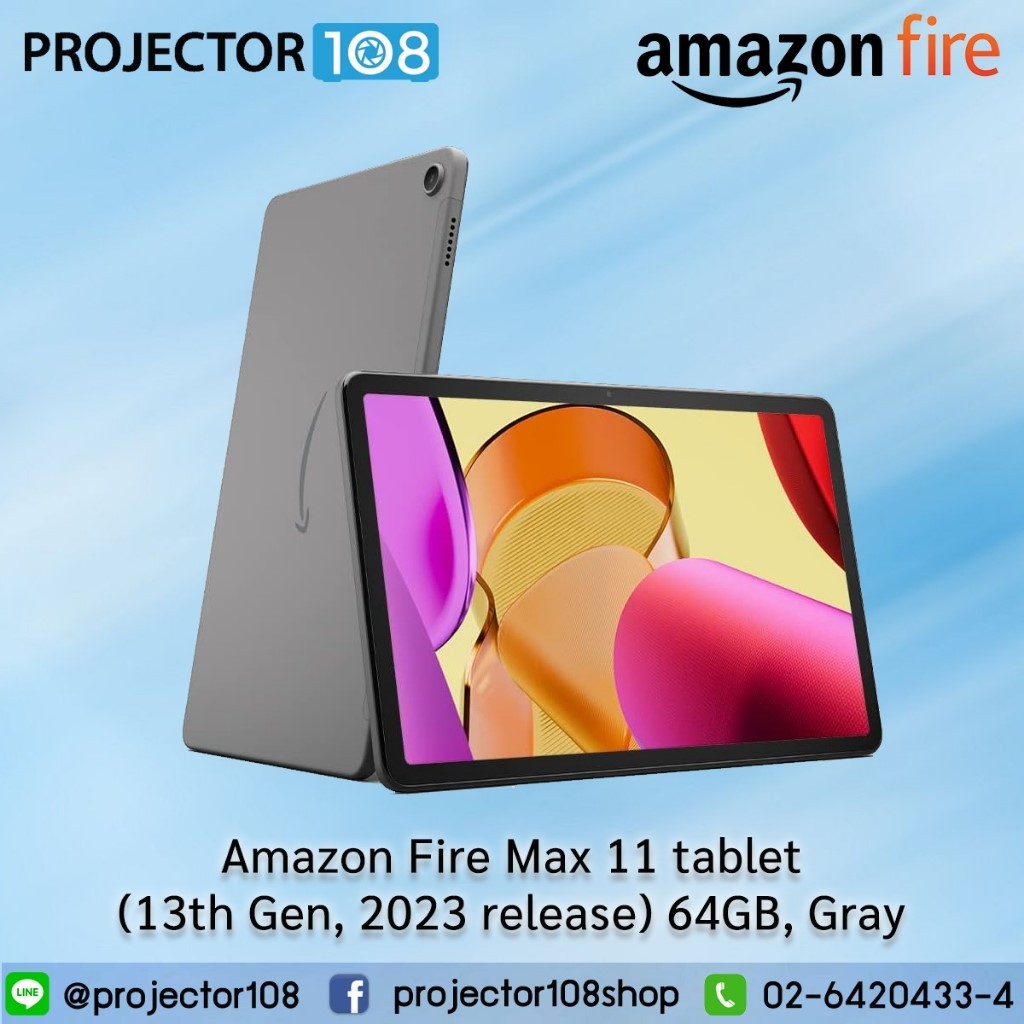 Amazon Fire Max 11 tablet (13th Gen, 2023 release), Gray, 64 Amazon Fire Max 11 tablet (13th Gen, 2023 release), Gray, 64