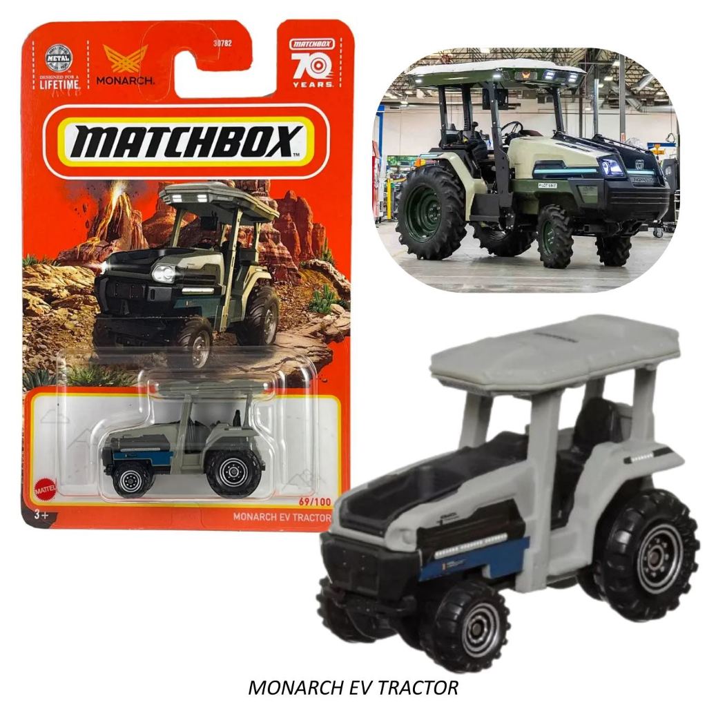 MATCHBOX : รุ่น MONARCH EV TRACTOR โมเดลรถเหล็ก ของเล่น ของสะสม ...