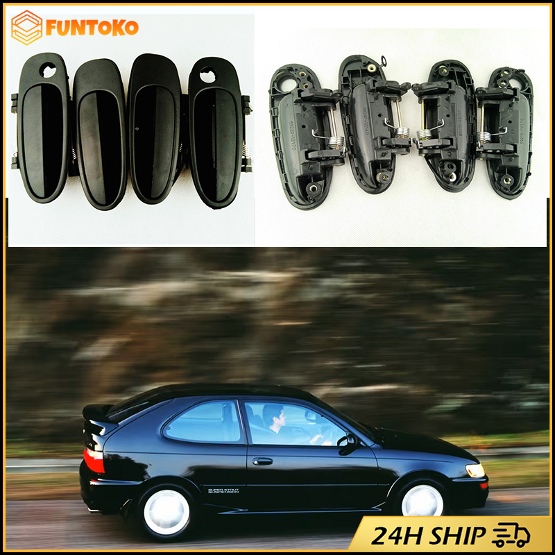 มือเปิดประตู Toyota Corolla AE 100 มือจับประตูรถยนต์ด้านนอก (หน้า-หลัง ...