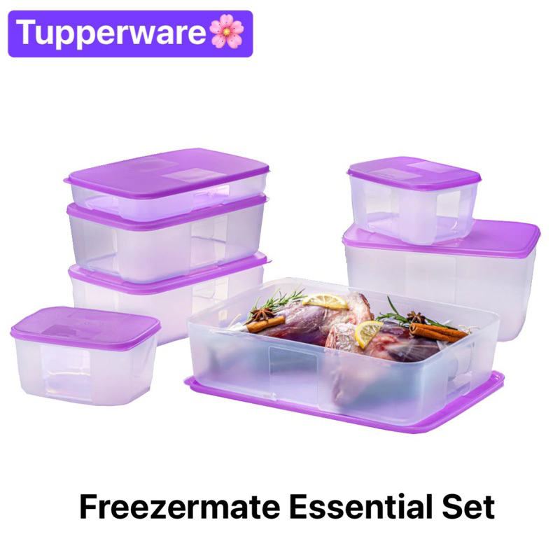 กระปุกแช่แข็งอาหารสด Tupperware รุ่น Freezermate Essential ฝาแดง ...