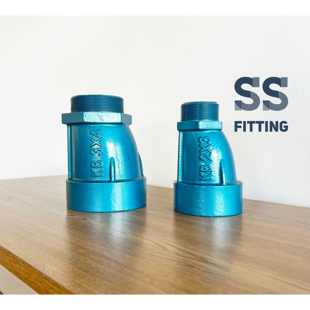 ท่อขยายทางดูดเหล็ก KB 2"x3"-3'x4" | Shopee Thailand