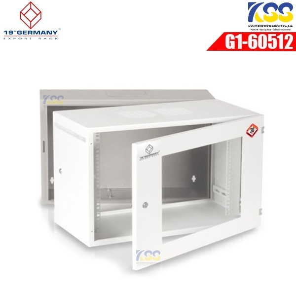 19” GERMAN WALL RACK รุ่น G1-60512 ตู้เก็บอุปกรณ์ ขนาด 12U ลึก 50CM ...