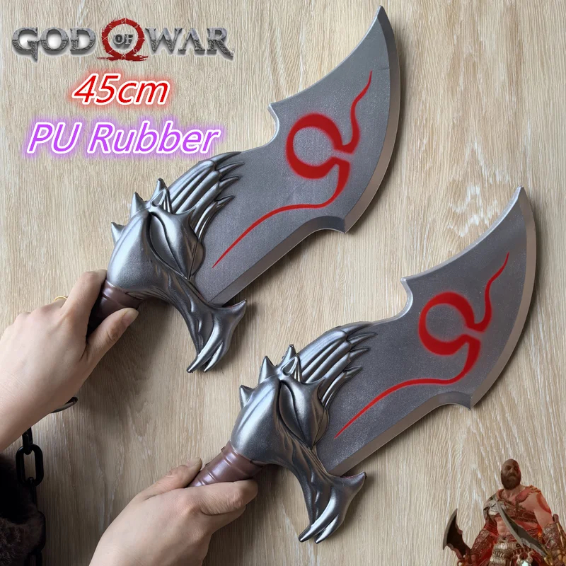 God of war 4 คอสเพลย์ 1:1 Chained Silver Rune ใบมีด Golden Dragon ...