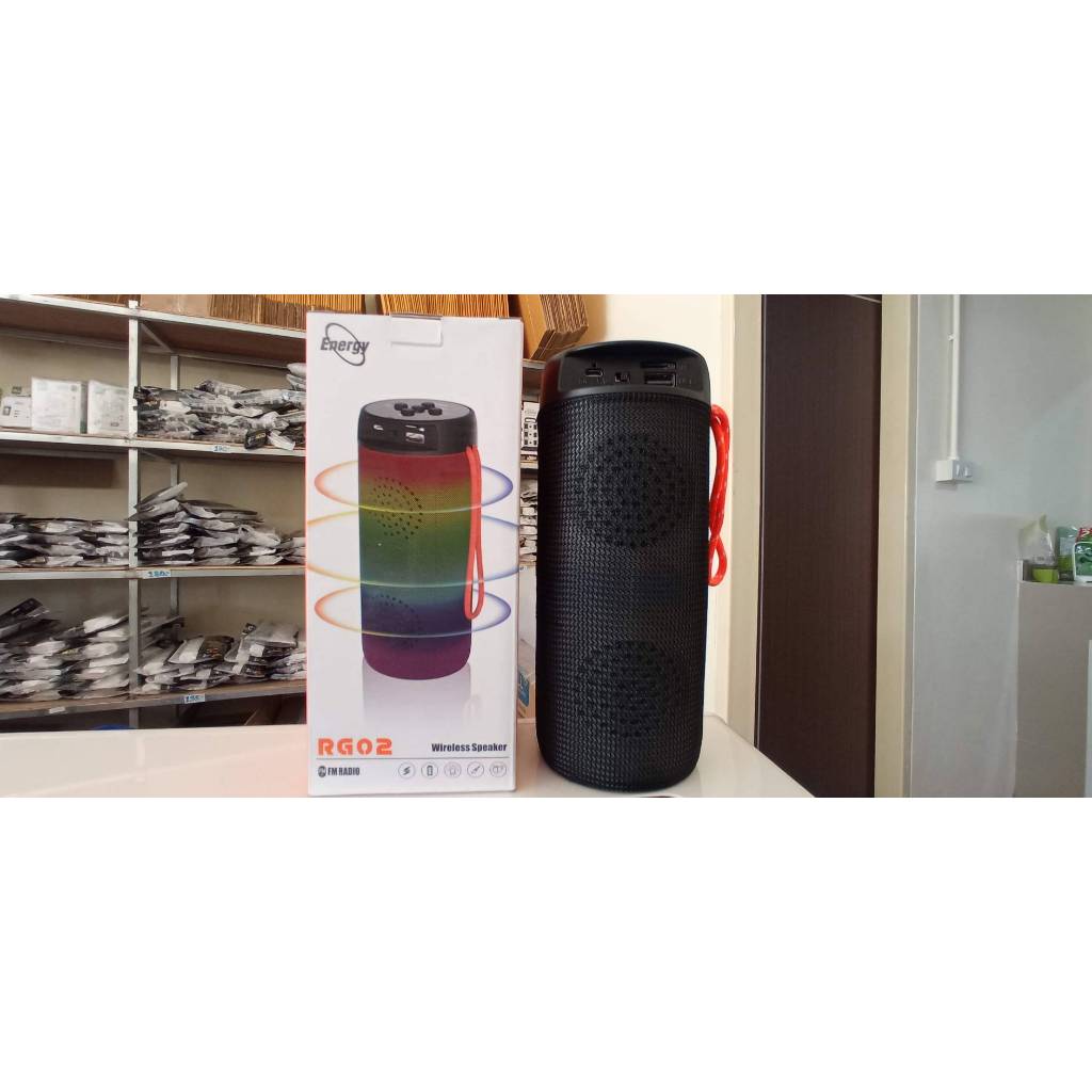 ลำโพงบลูทูธ RG02/Q102-Black | Shopee Thailand