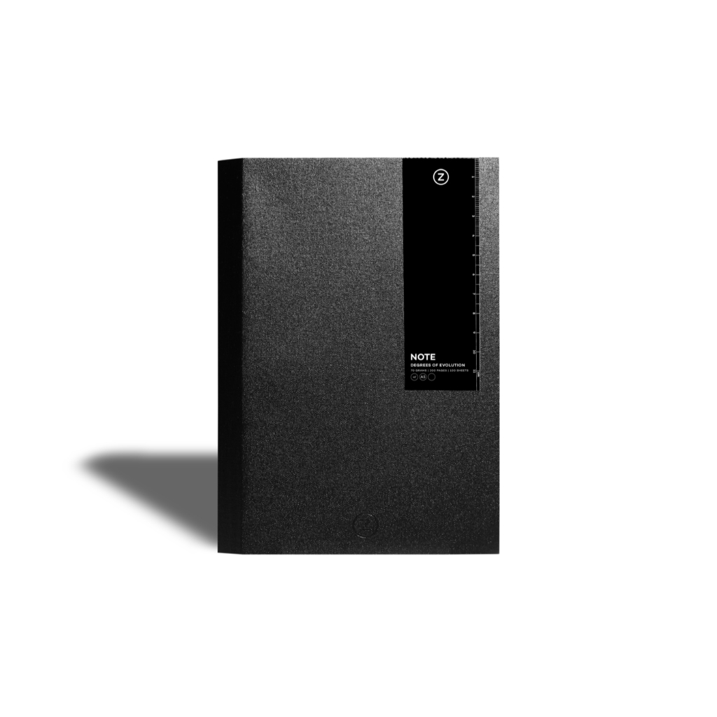 ZEQUENZ NOTE Slanted Spine Notebook - Black / สมุดโน็ต รุ่นสันเฉียง-สี ...