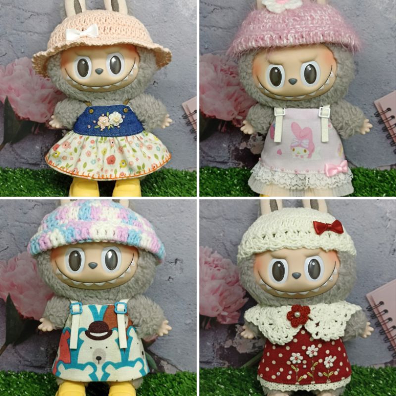 ชุด Labubu Macarons พร้อมส่ง (เฉพาะชุดไม่รวมตุ๊กตา) | Shopee Thailand