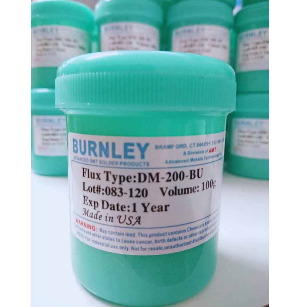 Burnley DM-200-BU ฟลั๊ก Paste 100g (ไร้สารตะกั่ว) กระปุกเขียว | Shopee ...