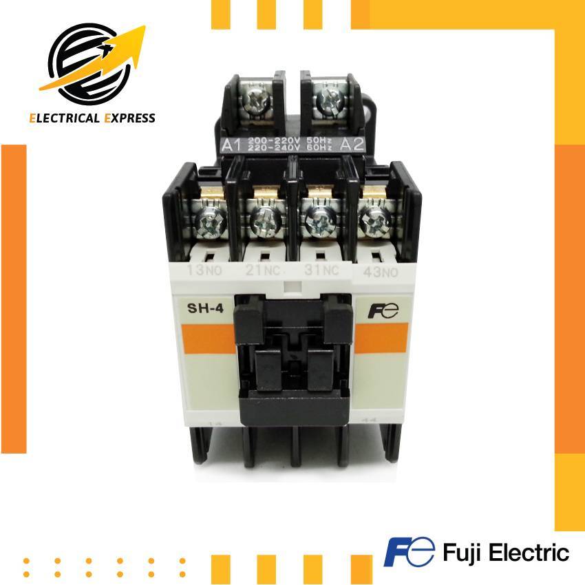 Fuji Electric Industrial Relays SH series รุ่น SH-4 (FUJI Magnetic ...