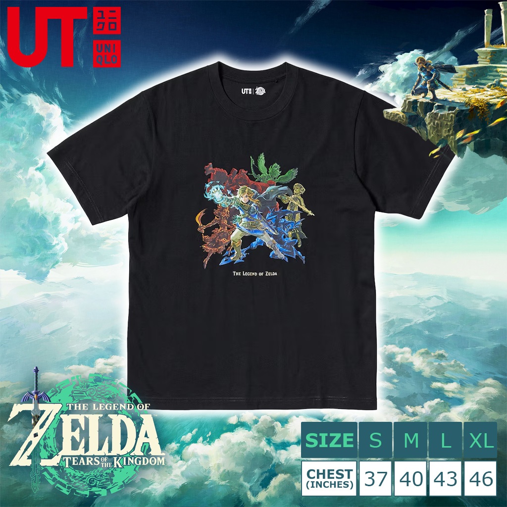 เสื้อยืด Uniqlo UT - The Legend of Zelda 0409 | Shopee Thailand