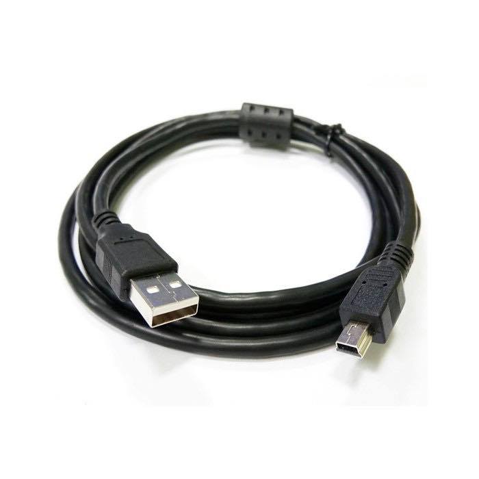 สาย USB Mini 5 Pin ชาร์จกล้องติดรถยนต์ มีความยาว 1.5เมตร 3เมตร 5เมตร 10 ...