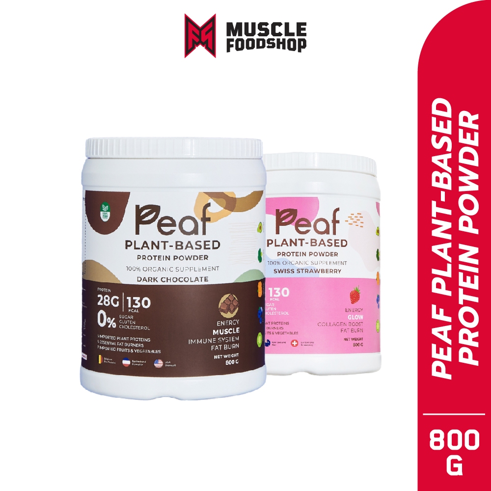 [ส่งฟรี!!] Peaf Plant based protein powder โปรตีนจากพืช แถม Shaker ...