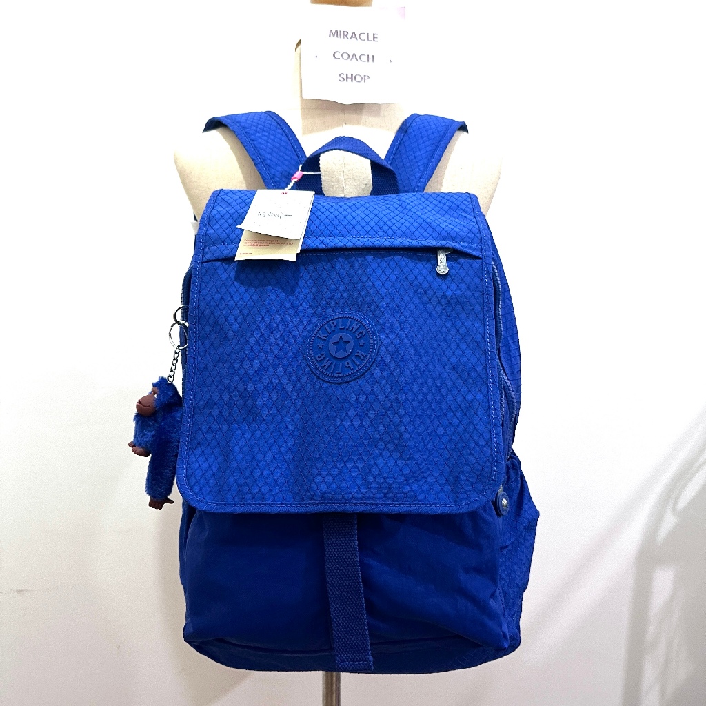 กระเป๋าเป้ KIPLING แท้ ผ้า Nylon ใบใหญ่ เบา ช่องเยอะ มีช่อง Laptop ปรับ