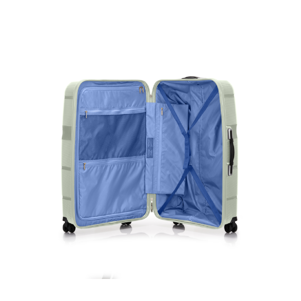 AMERICAN TOURISTER รุ่น LINEX SPINNER 77/28 TSA กระเป๋าเดินทาง 28 นิ้ว ดีไซน์ทันสมัย น้ำหนักเบา ทนทานต่อรอยขีดข่วน เดินทางสะดวกทุกทริป