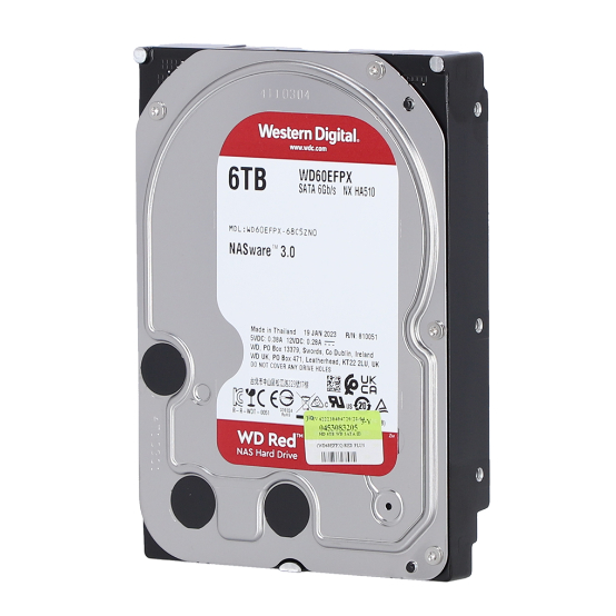 新品未使用】WESTERN DIGITAL 6TB HDD 3.5インチx2台