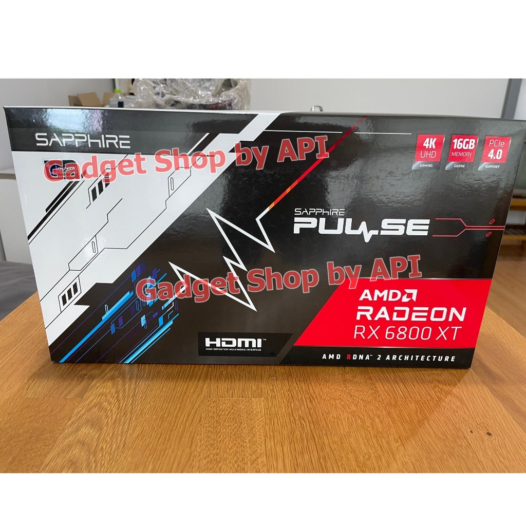 Sapphire Pulse Radeon RX 6800 XT Gaming Grafikkarte – 16GB GDDR6, HDMI, Triple DP